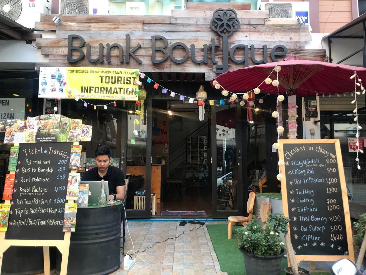 Bunk Boutique Cnx Vandrerhjem Chiang Mai Eksteriør bilde